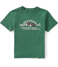 Polo Ralph Lauren Little Boys Short Sleeve Polo Sportsman T-Shirt