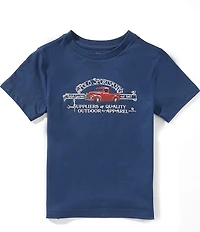 Polo Ralph Lauren Little Boys Short-Sleeve Polo Sportsman Jersey T-Shirt