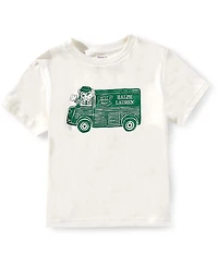 Polo Ralph Lauren Little Boys Short-Sleeve Ralph's Coffee Polo Bear T-Shirt