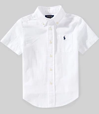 Polo Ralph Lauren Little Boys Short-Sleeve Seersucker Shirt