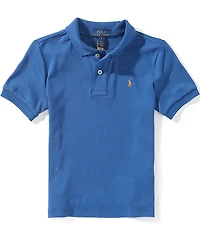 Polo Ralph Lauren Little Boys Short Sleeve Soft Cotton Interlock Polo Shirt