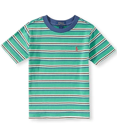 Polo Ralph Lauren Little Boys Short-Sleeve Striped Jersey T-Shirt