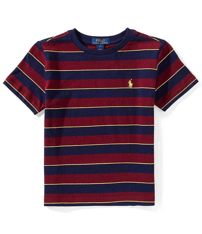 Polo Ralph Lauren Little Boys Short-Sleeve Striped Jersey T-Shirt