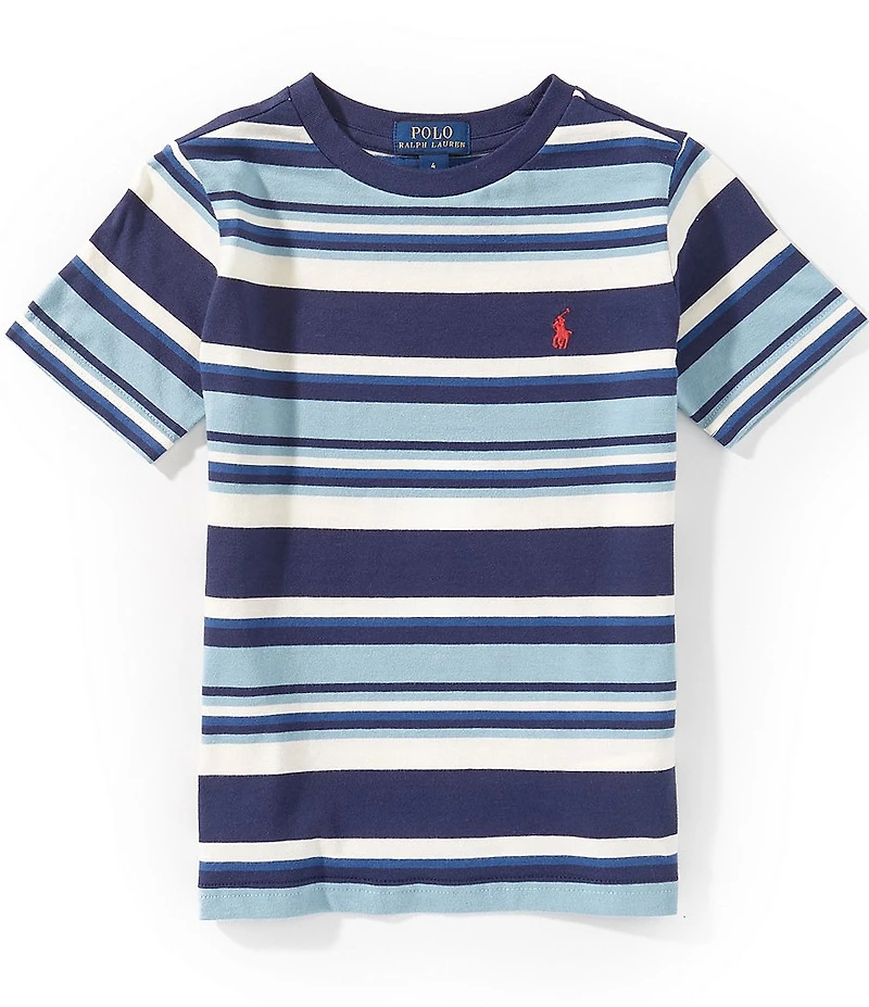 Polo Ralph Lauren Little Boys Short-Sleeve Striped Jersey T-Shirt
