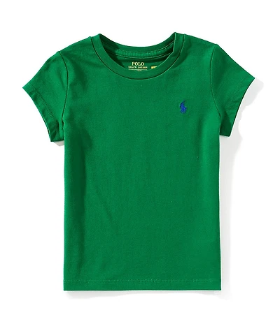 Polo Ralph Lauren Little Girls Cap-Sleeve Jersey T-Shirt