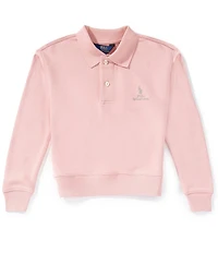 Polo Ralph Lauren Little Girls Long-Sleeve Logo Terry Polo Sweatshirt