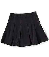 Polo Ralph Lauren Little Girls Pleated Denim Skirt