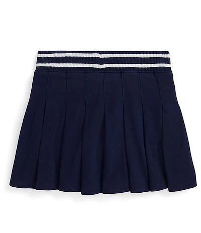 Polo Ralph Lauren Little Girls Pleated Jersey Skort