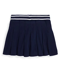 Polo Ralph Lauren Little Girls Pleated Jersey Skort