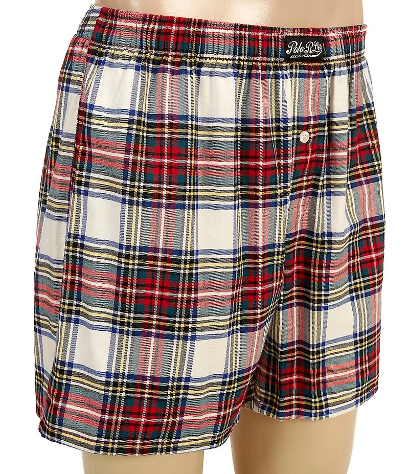 Polo Ralph Lauren Plaid Flannel Boxer Shorts