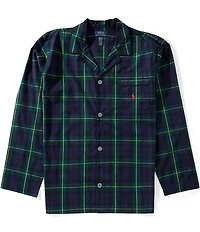 Polo Ralph Lauren Plaid Long Sleeve Pajama Shirt