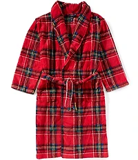 Polo Ralph Lauren Plaid Microfiber Robe