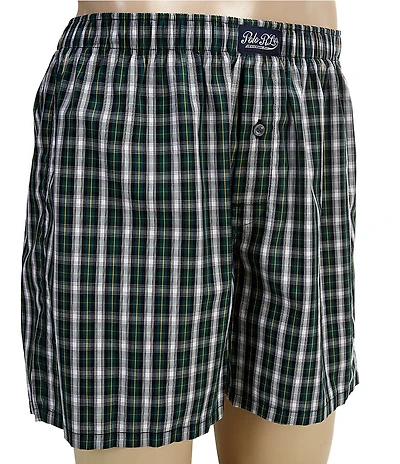 Polo Ralph Lauren Plaid Woven Cotton Boxers