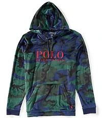 Polo Ralph Lauren Plush Velour Long Sleeve Sleep Hoodie
