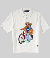 Polo Ralph Lauren Polo Bear Short Sleeve Polo Sweater