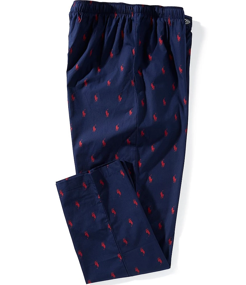 Polo Ralph Lauren Pony Print Broadcloth Pajama Pants
