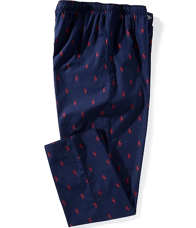 Polo Ralph Lauren Pony Print Broadcloth Pajama Pants