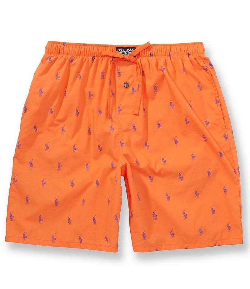 Polo Ralph Lauren Pony Printed Woven Sleep Shorts