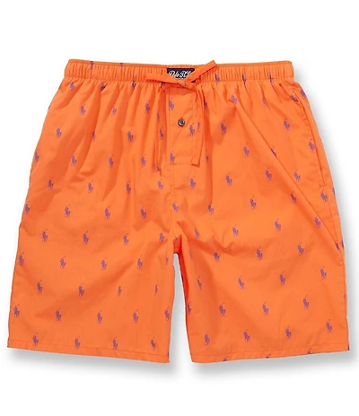 Polo Ralph Lauren Pony Printed Woven Sleep Shorts