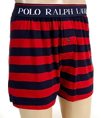 Polo Ralph Lauren Rugby Striped Knit Boxer Shorts