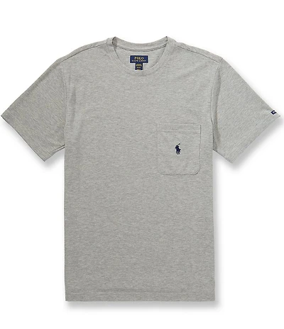 Polo Ralph Lauren Short Sleeve Feather Weight Mesh Crew Pocket Sleep T-Shirt