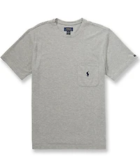 Polo Ralph Lauren Short Sleeve Feather Weight Mesh Crew Pocket Sleep T-Shirt
