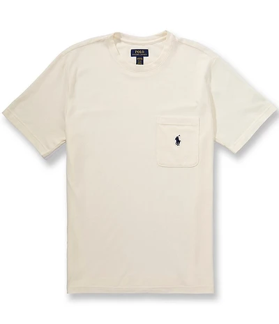 Polo Ralph Lauren Short Sleeve Feather Weight Mesh Pocket Crew Sleep T-Shirt