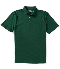 Polo Ralph Lauren Standard Fit Crest Print Short Sleeve Polo Shirt