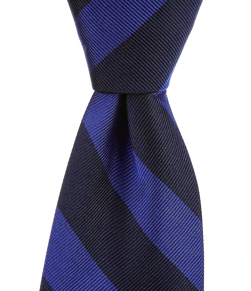 Polo Ralph Lauren Striped 3#double; Silk Repp Tie