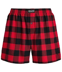 Polo Ralph Lauren Yarn-Dyed Cotton Flannel Checked Print Woven Boxers