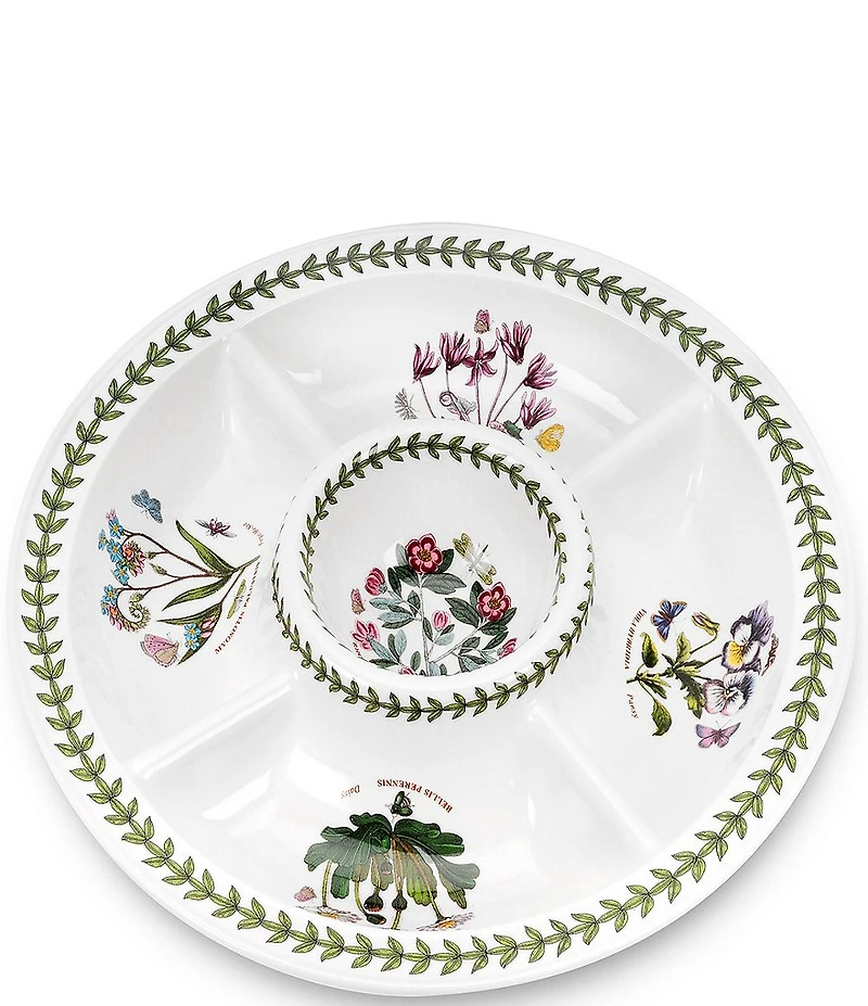 Portmeirion Botanic Garden Chip & Dip Server