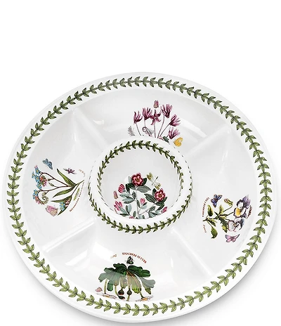 Portmeirion Botanic Garden Chip & Dip Server