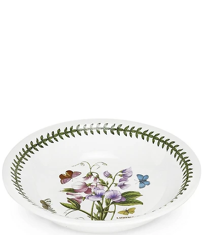 Portmeirion Botanic Garden Floral Pasta Low Serving Bowl