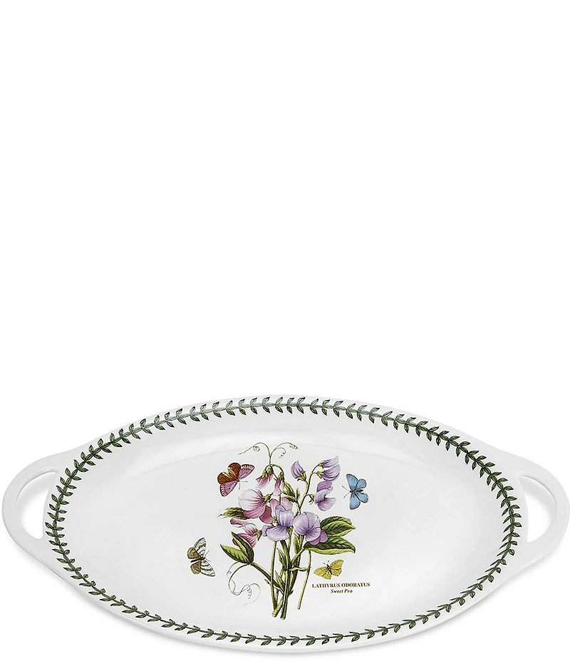 Portmeirion Botanic Garden Handled Oval Platter