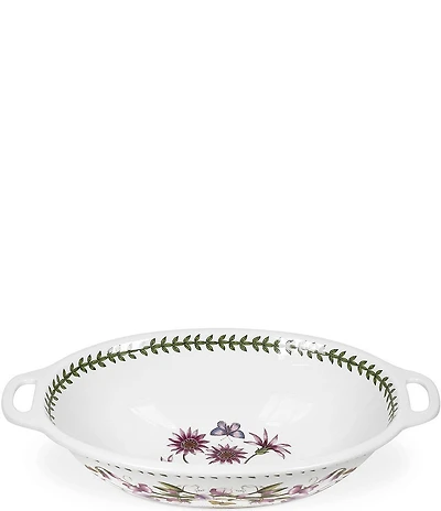 Portmeirion Botanic Garden Large Oval Handled Bowl