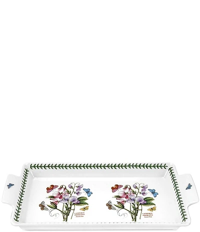 Portmeirion Botanic Garden Sweet Pea Handled Sandwich Tray