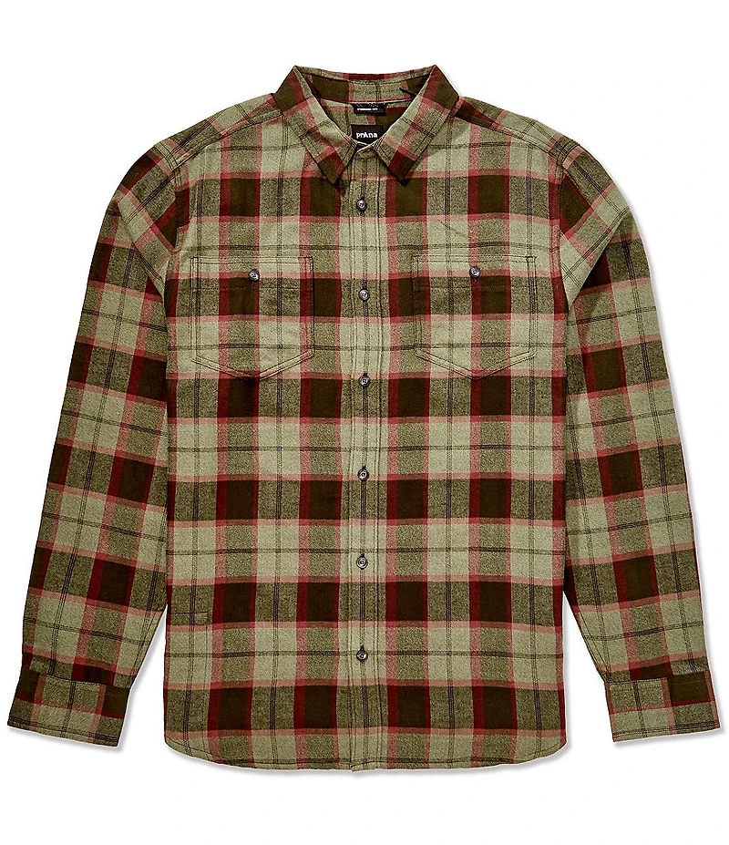 prAna Dolberg Flannel Long Sleeve Woven Shirt