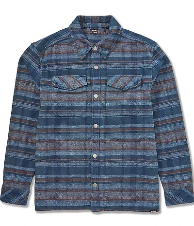 prAna Happy Camp Flannel Medium Plaid Long Sleeve Woven Shirt