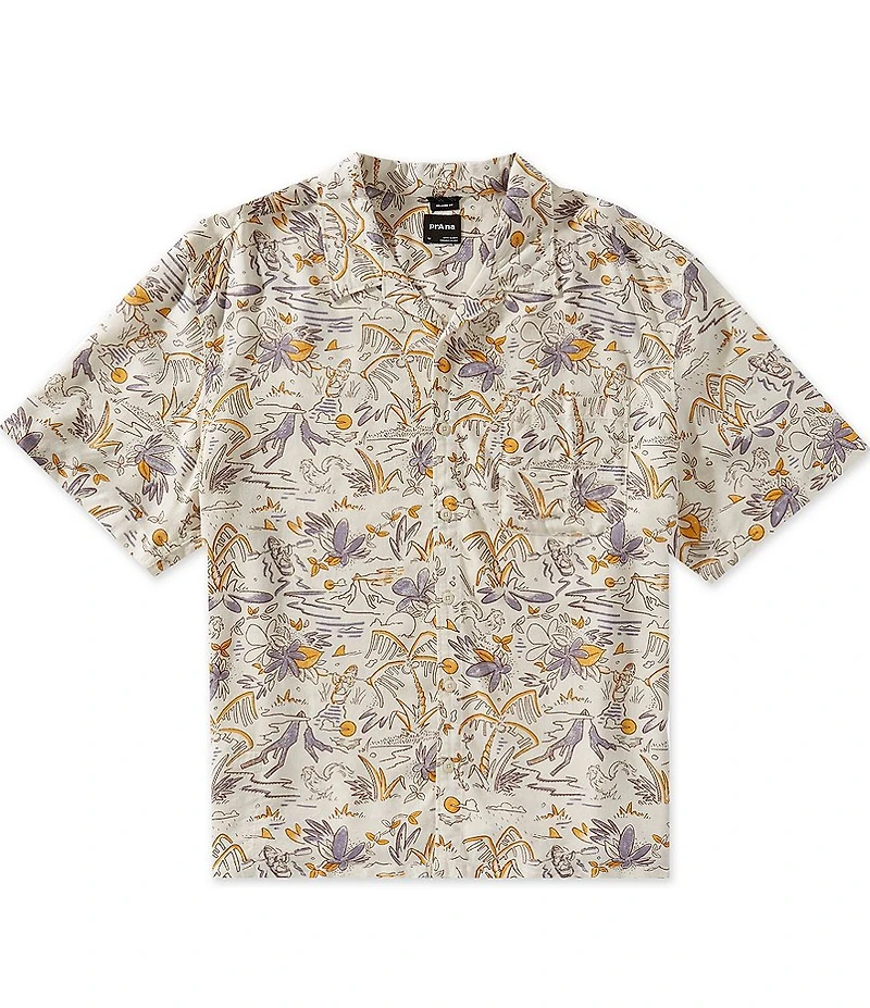 Prana Peacepath Short Sleeve Woven Camp Shirt