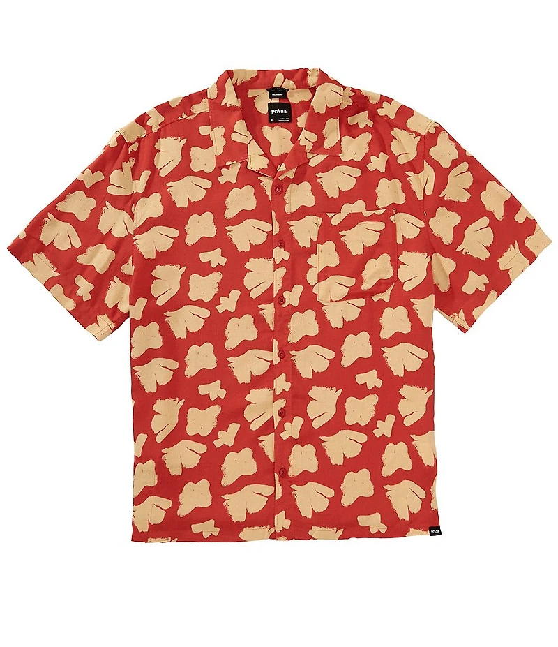 prAna Peacepth Short Sleeve Woven Camp Shirt