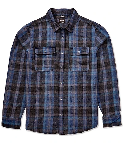 prAna Westbrook Flannel Long Sleeve Plaid Woven Shirt