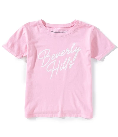 Prince Peter Big Girls Beverly Hills Script Short Sleeve T-Shirt