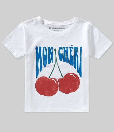 Prince Peter Big Girls Mon Cheri Short Sleeve Graphic T-Shirt