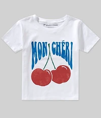 Prince Peter Big Girls Mon Cheri Short Sleeve Graphic T-Shirt