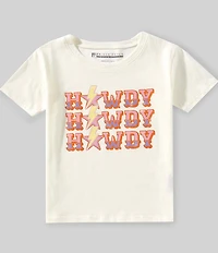 Prince Peter Big Girls Howdy Star Short Sleeve T-Shirt