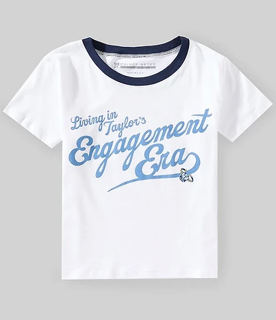 Prince Peter Big Girls Living In Taylor's Engagement Era Short Sleeve T-Shirt