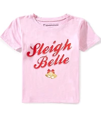 Prince Peter Big Girls Sleigh Bells Short Sleeve T-Shirt