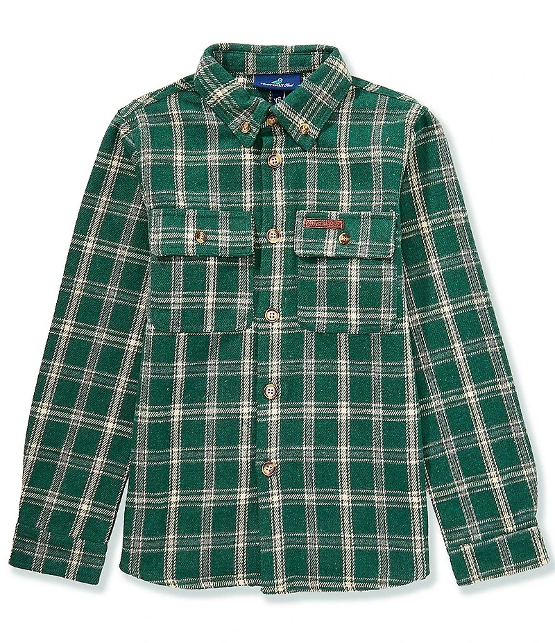 Properly Tied Big Boys Ranch Long Sleeve Button-Front Flannel