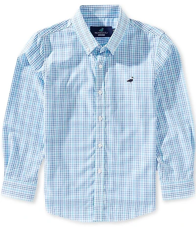 Properly Tied Big Boys Seasonal Checked Long Sleeve Sportshirt