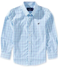 Properly Tied Big Boys Seasonal Checked Long Sleeve Sportshirt